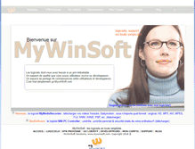 Tablet Screenshot of mywinsoft.com